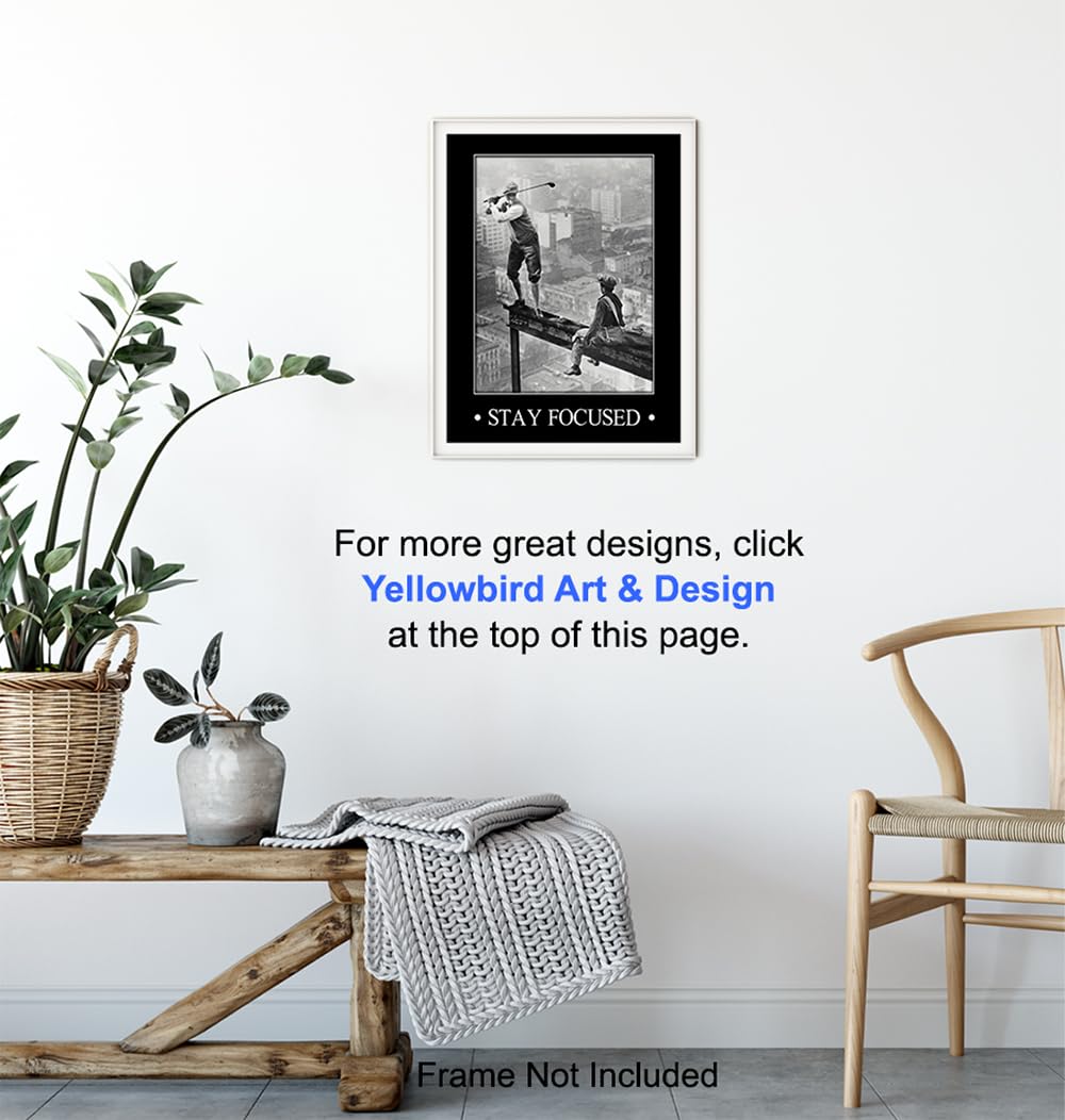 Amazon.com: Vintage Golf Wall Art LARGE 11x14 - Inspirational